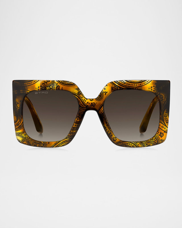 Square Acetate Sunglasses